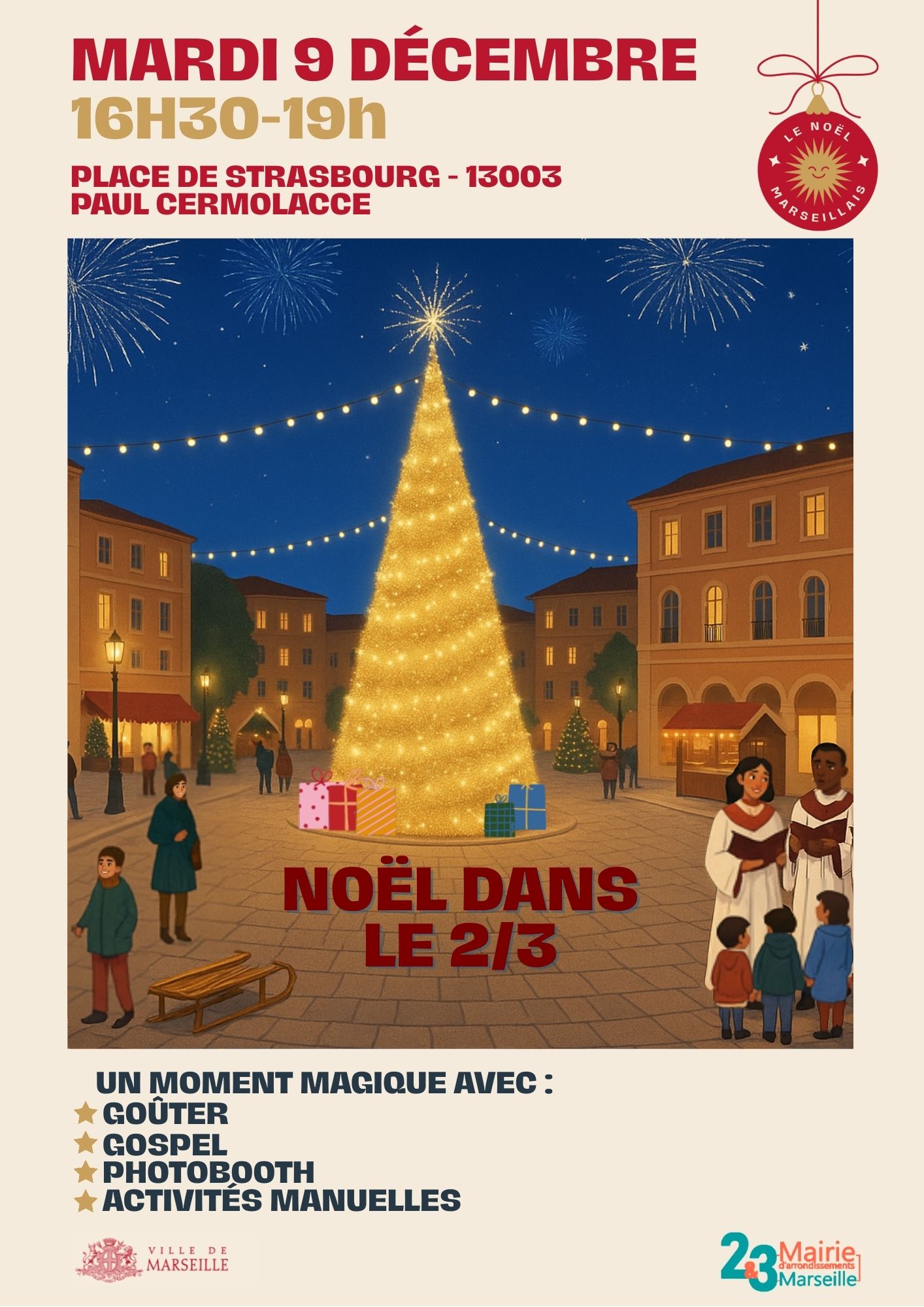 Noël dans le 2/3 !