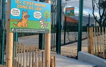 Ouverture de deux nouveaux caniparcs – Jardin de la Maternité