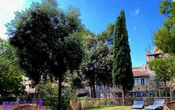 jardin des heveas