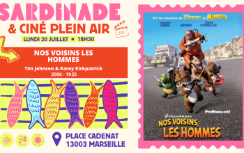 Ciné Plein-Air et sardinade : nos voisins les hommes