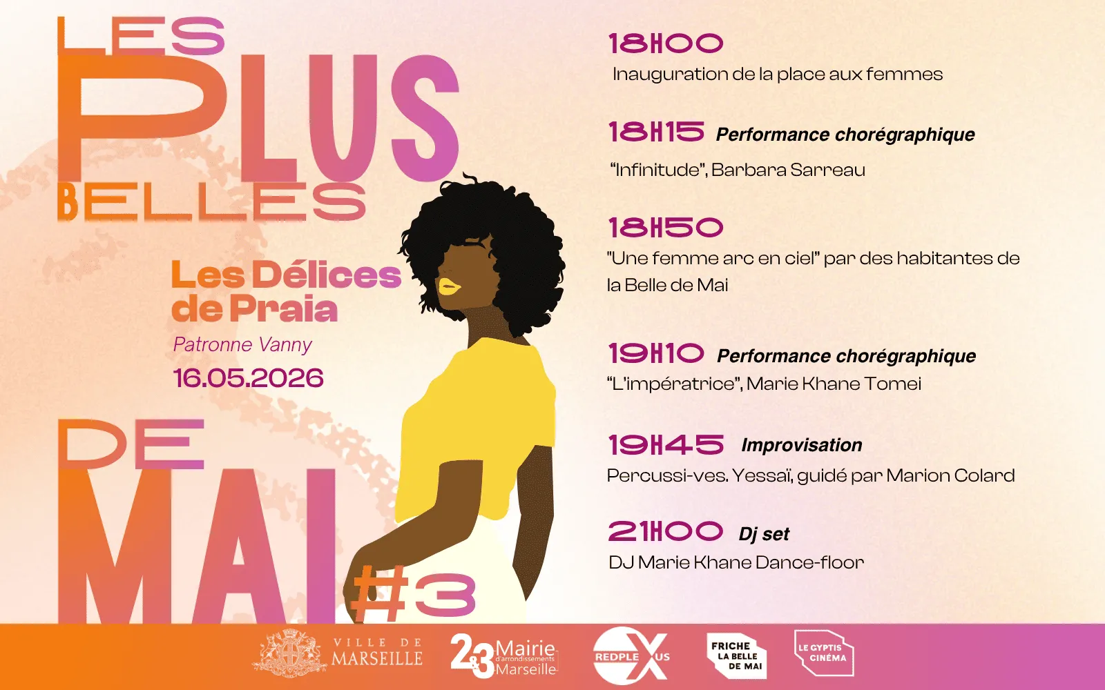 Les Délices de Praia - Les Plus Belles de Mai 2026
